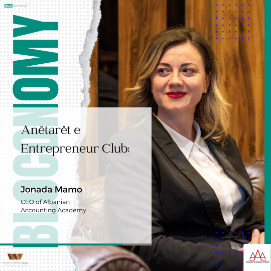 Jonada Mamo- NJIHUNI ME ANËTARËT E ENTREPRENEUR CLUB 2023-2024