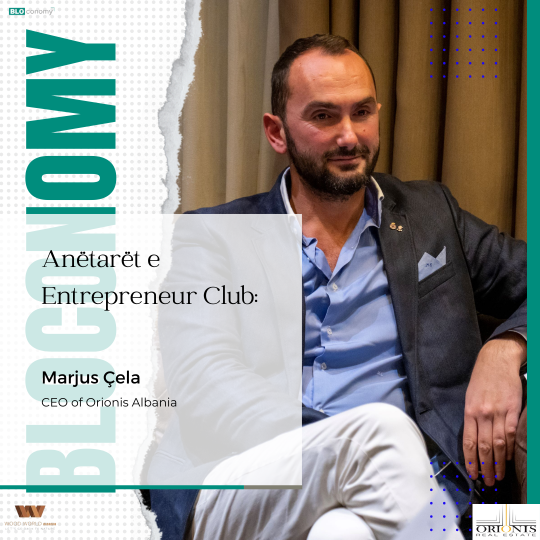 Marjus Çela – NJIHUNI ME ANËTARËT E ENTREPRENEUR CLUB 2023-2024