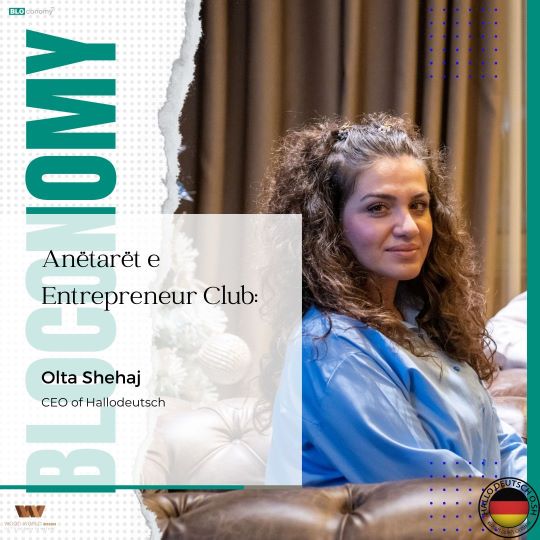 Olta Shehaj – NJIHUNI ME ANËTARËT E ENTREPRENEUR CLUB 2023-2024