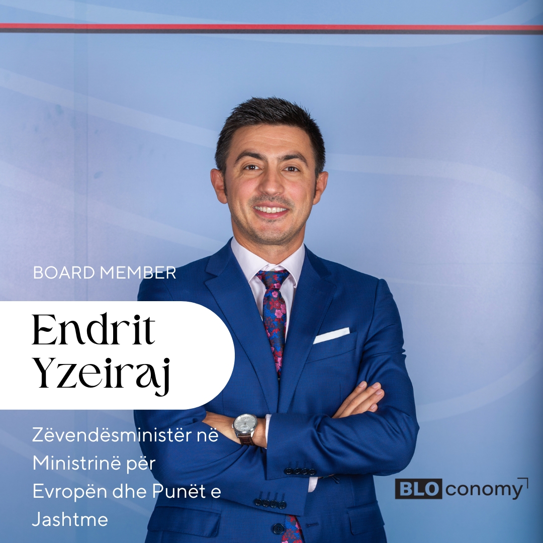 Endrit Yzeiraj – Board Member- BLOconomy