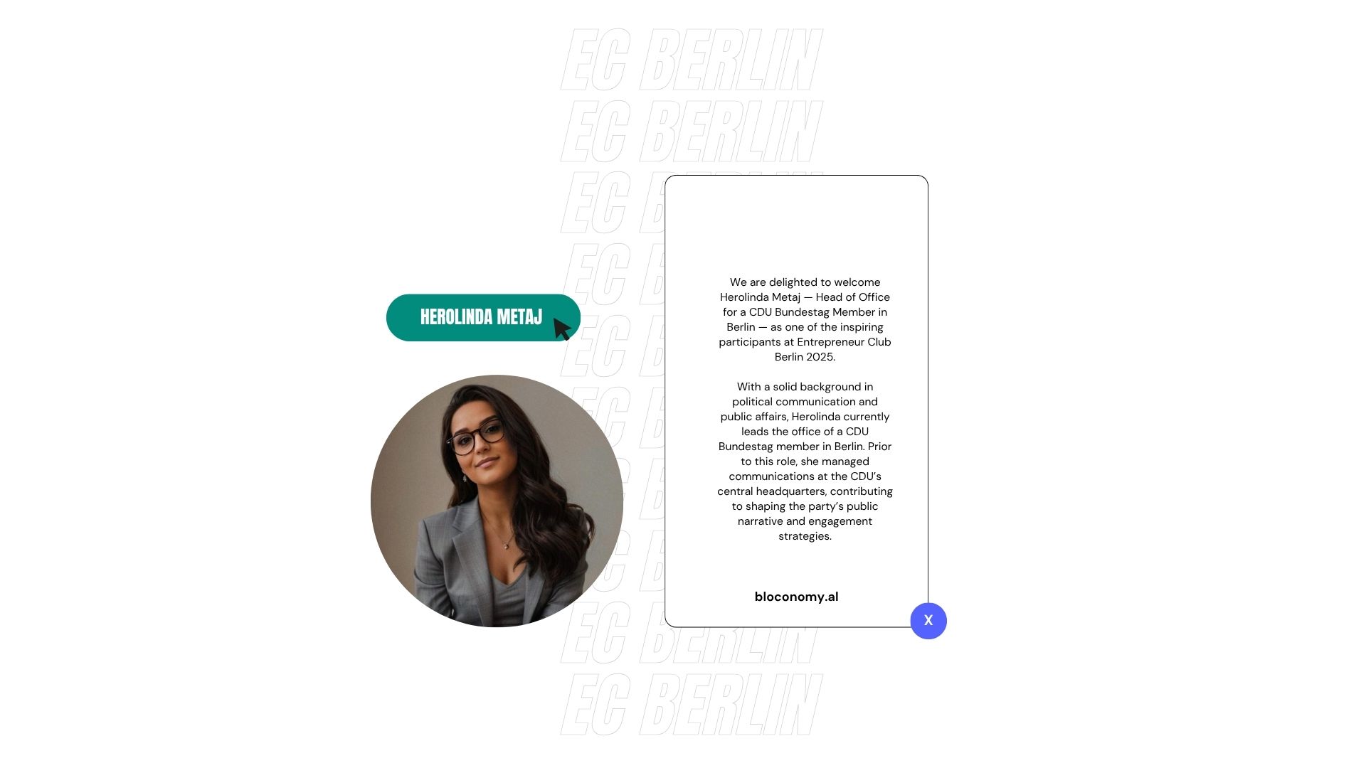 Copy of Copy of Blue and White Conference Speaker Promotional Mobile Video (Video)